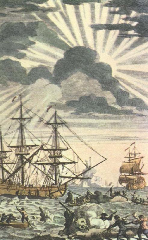 william r clark brittiska valfangare i arbete pa gronland omkring 1720 oil painting image